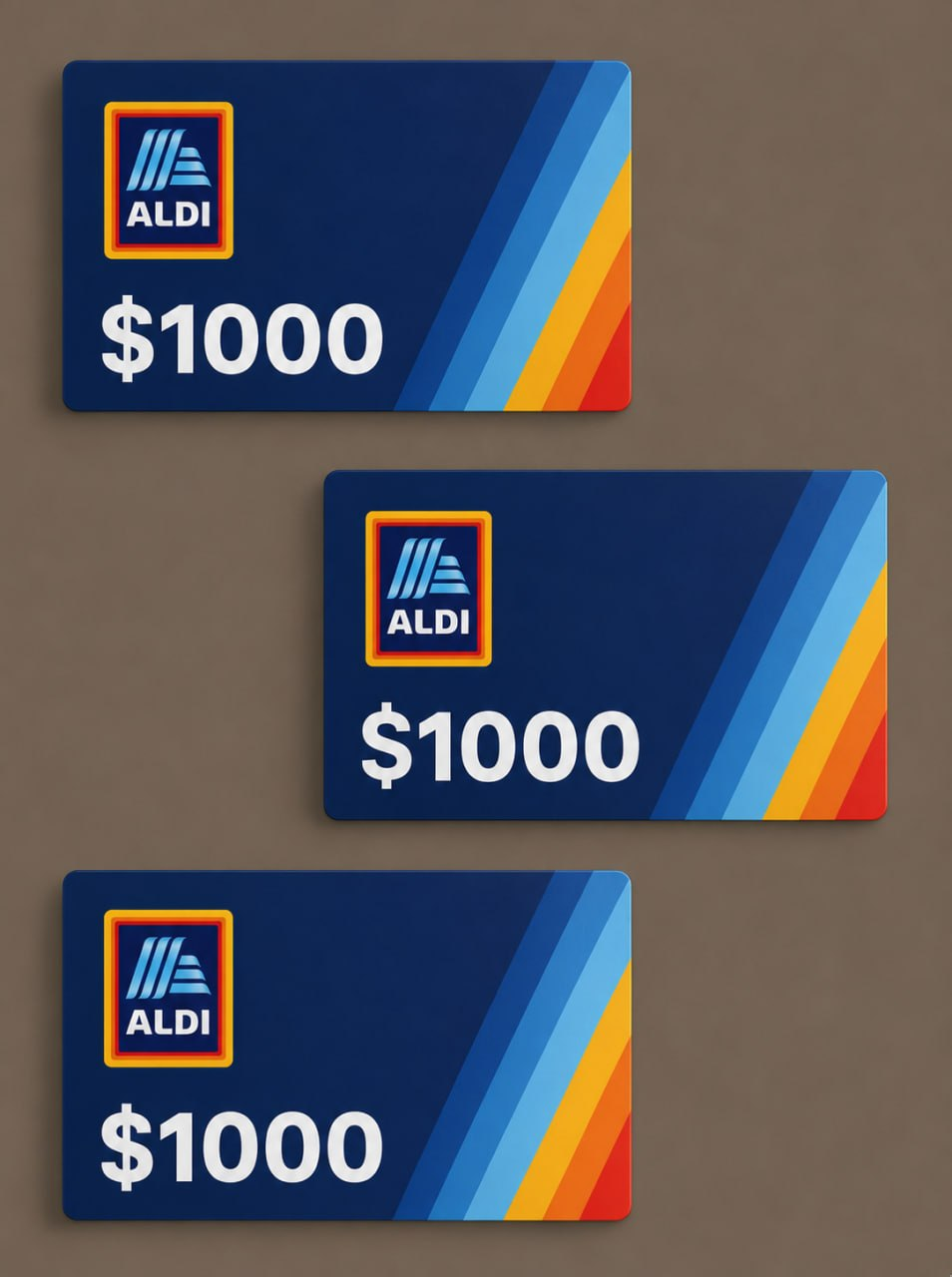 $1,000 ALDI gift card
